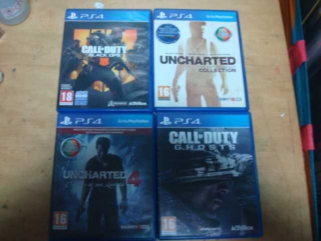 7 jogos originais  ps4 playstation 4 GTA 5 ETC