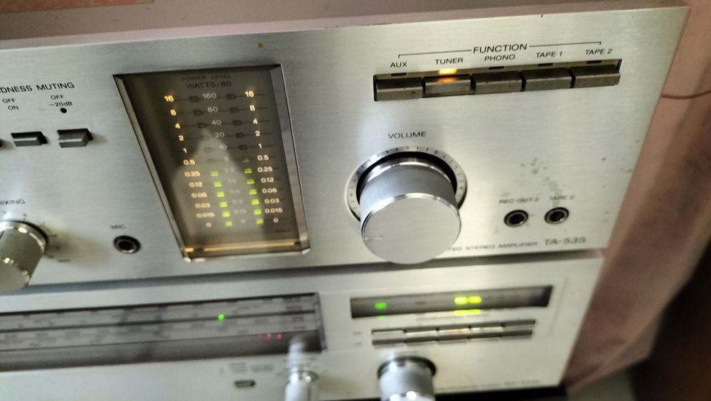 Wzmacniacz Sony TA-535+Tuner ST-333L