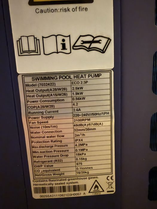 Pompa ciepla basenowa