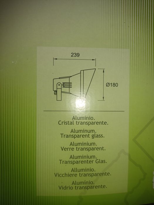 Projetor Led exterior  LEDS C4 ESPARTA