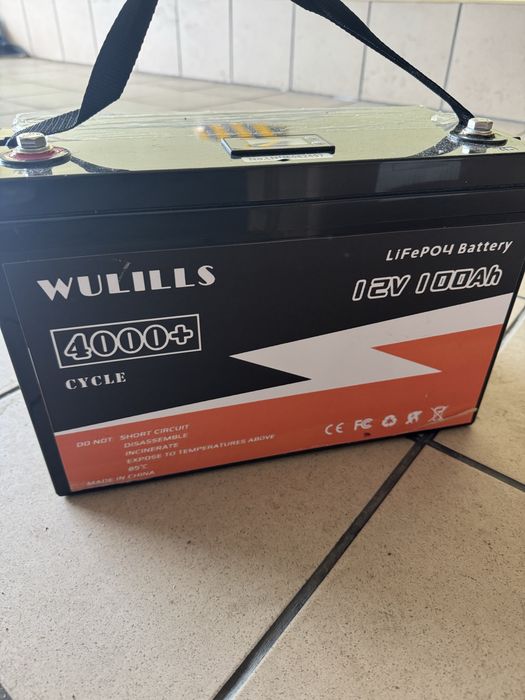 Akumulator Wulills 100Ah z wyswietlaczem
