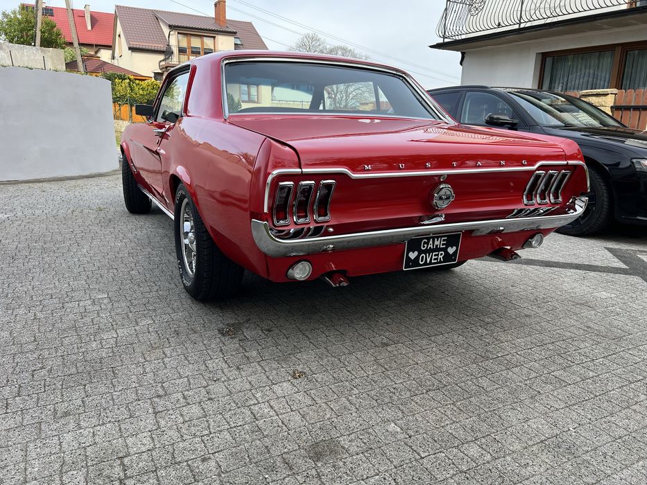 Samochod do wynajecia Ford Mustang 1968 auto na slub wypozyczenie