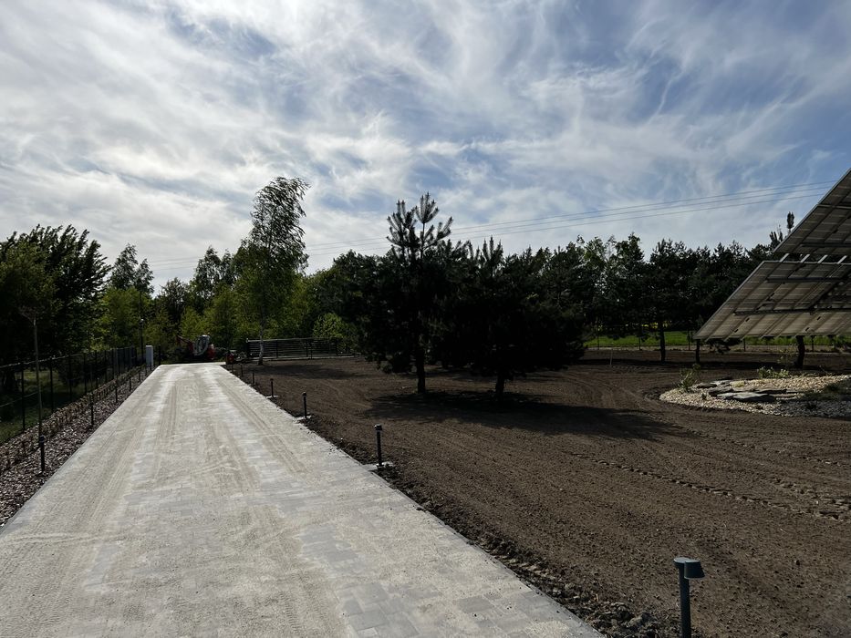 Glebogryzarka separacyjna krata niwelująca siewnik