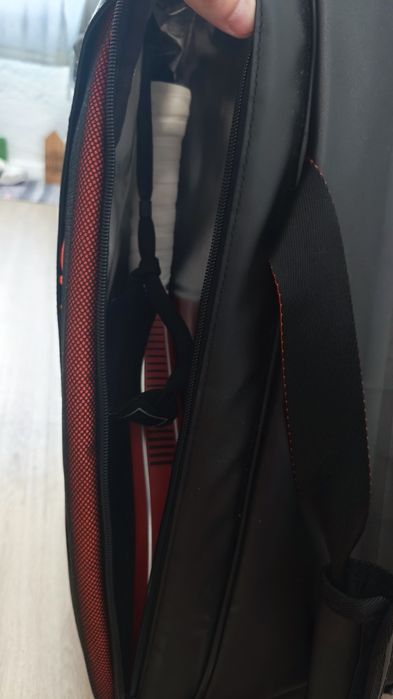 Saco adidas Multigame 3.4 Preto/Laranja