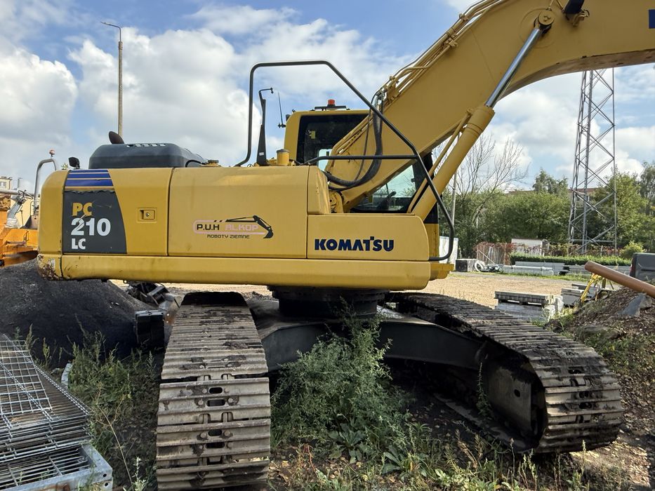 Koparka gąsiennicowa  Komatsu PC210LC 8k,08r,13700mth, cena do 31.12