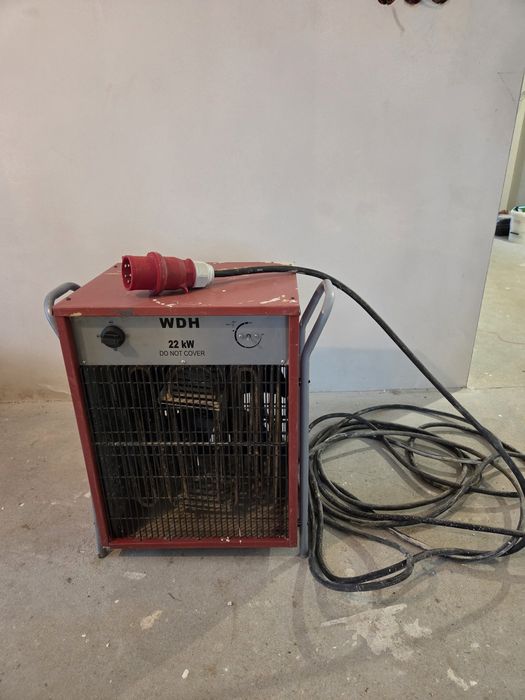 Nagrzewnica WDH 22kw 400v 13m kabla