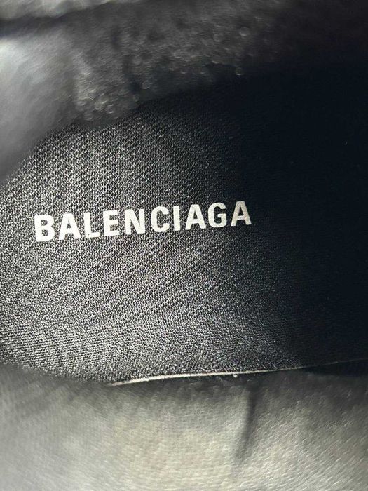 BALENCIAGA Runner graffiti кроссовки черные кеди кросівки чорні 43 41