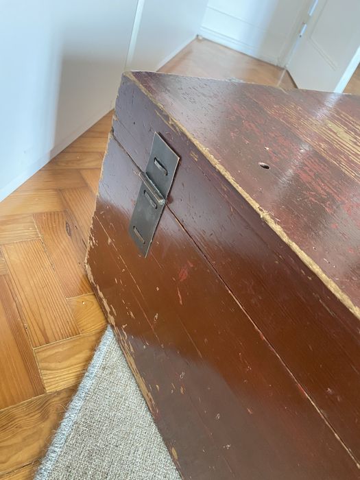 Arca /mesa de apoio - madeira  50x78cm