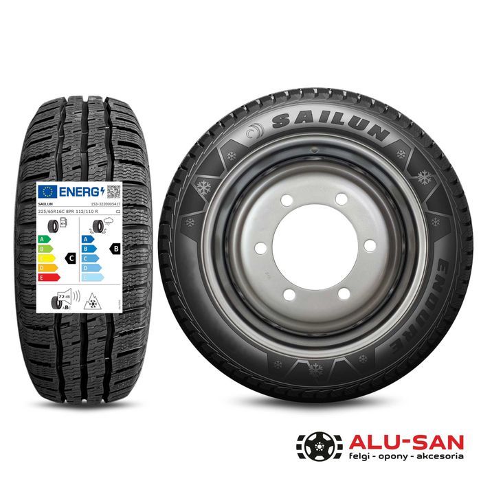 Nowe koła zimowe 16" IVECO Daily E6  do 2025 6x170 195/75R16C