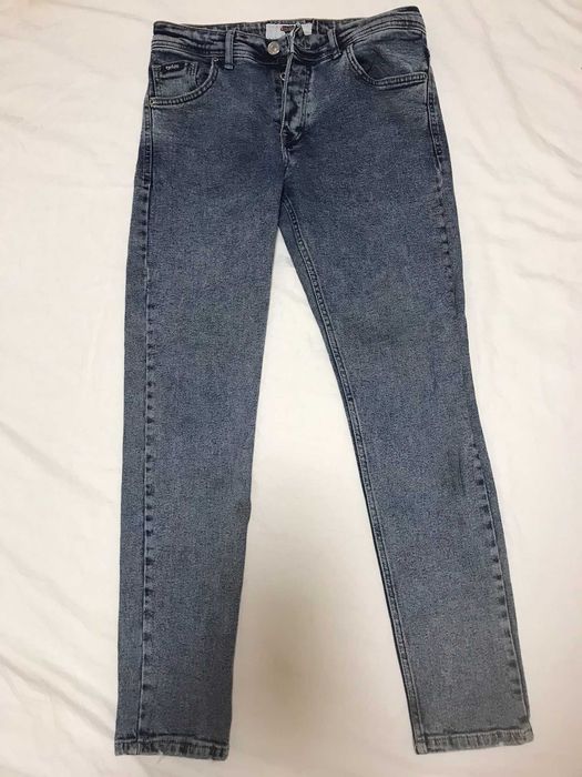 Джинсы Мом Бойфренды рваные Mom Boyfriend Review Chaos Blue Motion