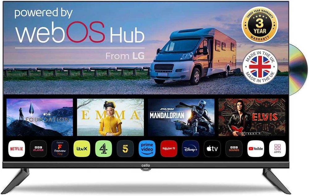 Telewizor CELLO C3224WSF-Trav 32'' Smart Traveller WebOS 12V