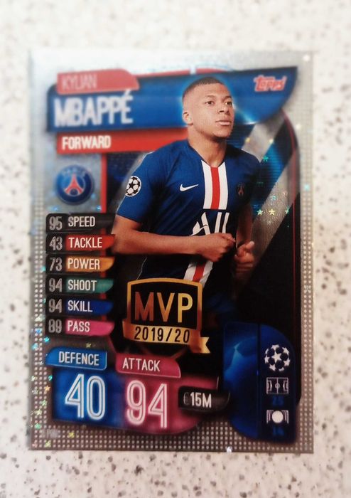 Cartas Topps MBAPPÉ ( Rookie )