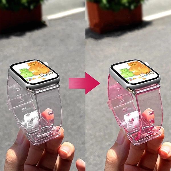 Strap Light silikonowa opaska pasek bransoleta bransoletka do zegarka