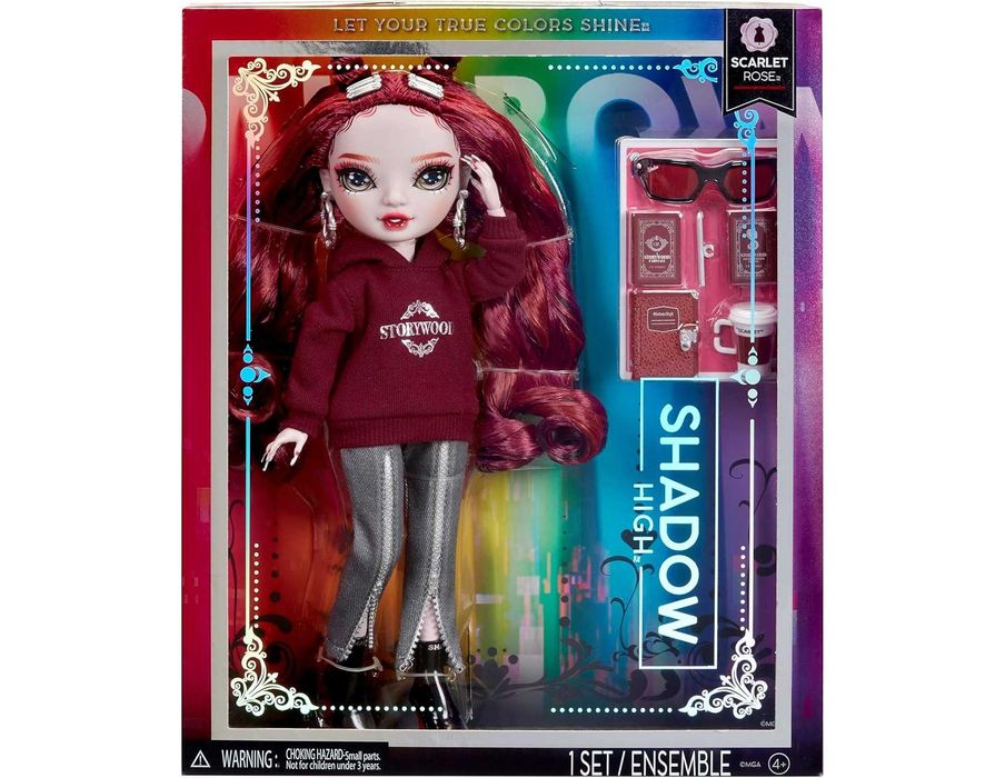 Лялька Рейнбоу Хай Шедоу Хай Скарлет Роуз Rainbow High Shadow Scarlett