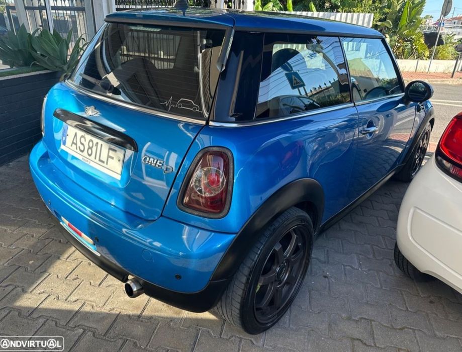 Mini one D 2012  azul eletrico