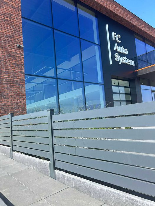 Ogrodzenie palisadowe lamele poziome palisada pozioma PRODUCENT!