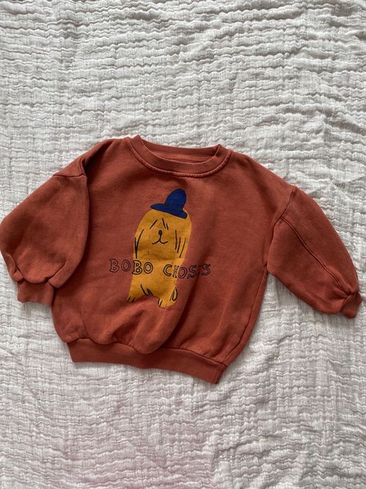 Bluza Bobo Choses dog pies roz 98 2-3 lata