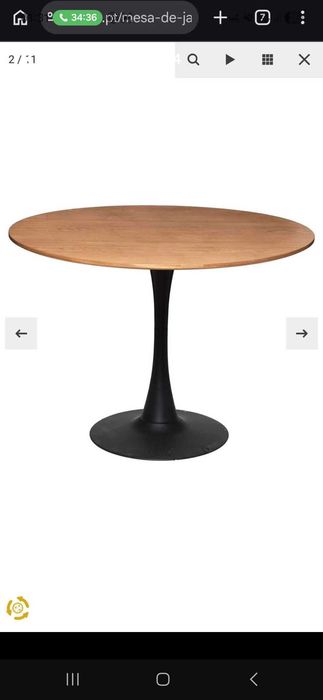 Vendo mesa de jantar