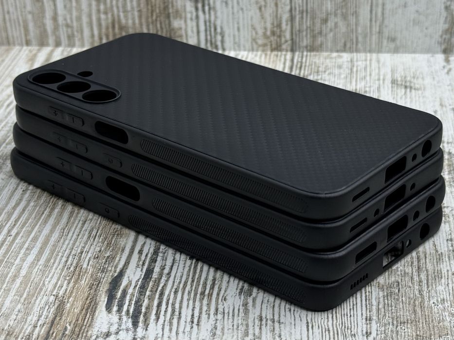 Чехол тонкий Carbon TPU на Samsung А05s/ A25/ A55 Чохол