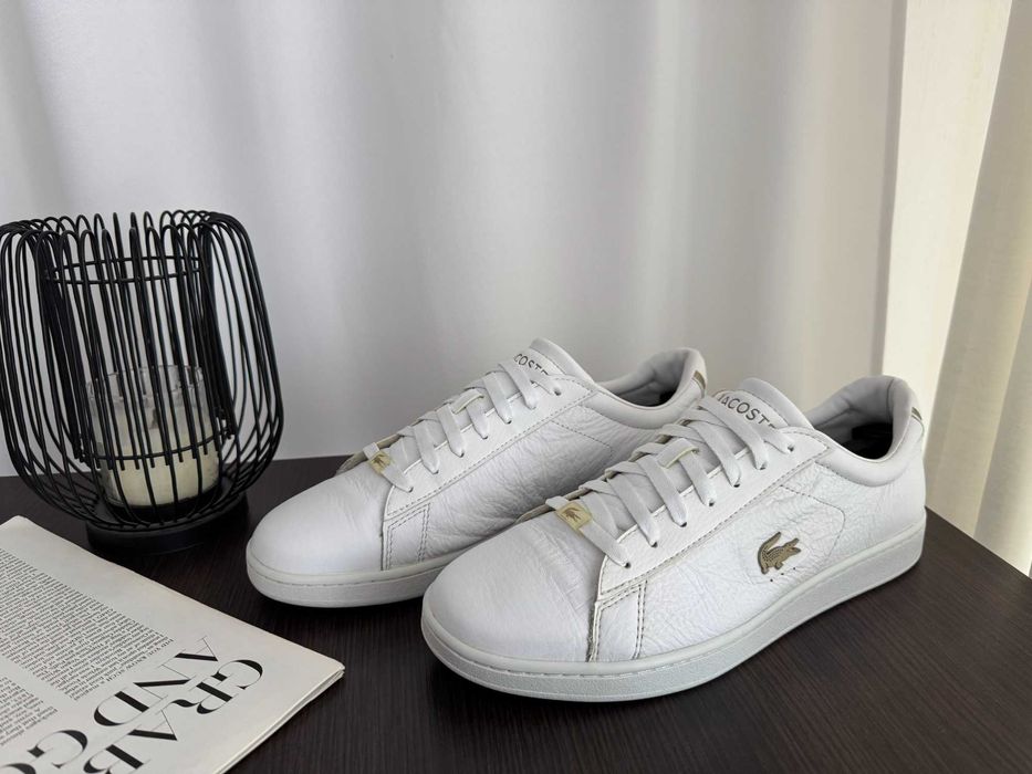 Кросівки, кеди шкіряні Lacoste Carnaby Evo (Оригінал, 44 р).