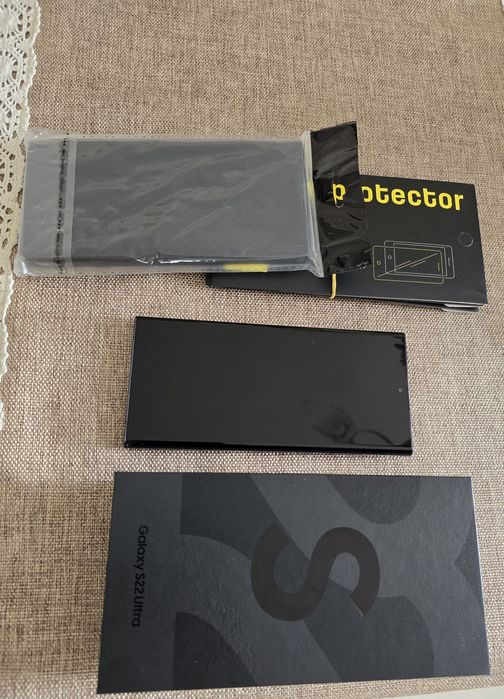 Super stan Samsung Galaxy s22 ultra czarny jak nowy