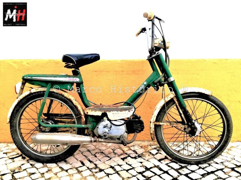 Honda Amigo PF50 ( 1° modelo ) quadro rígido