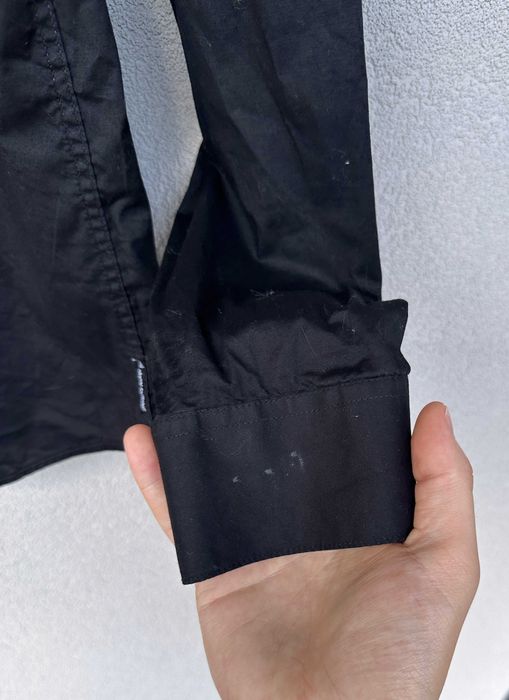 Koszula długi rękaw ARMANI EXCHANGE Slim męska czarna r. M