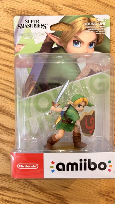 Amiibo Young Link Super Smash Bros Figurka Nintendo Nowa