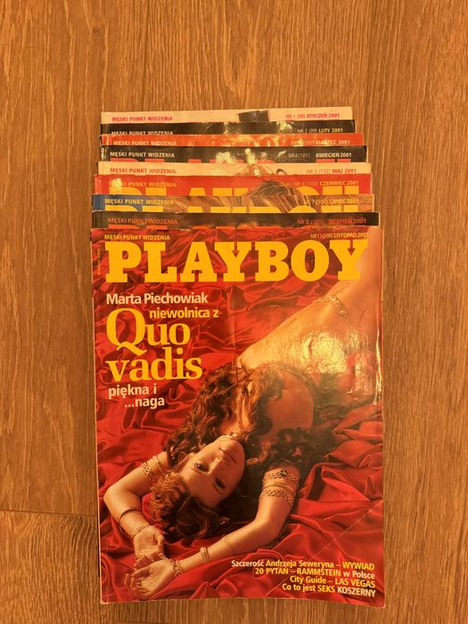 Playboy polska edycja kolekcja 288 sztuk
