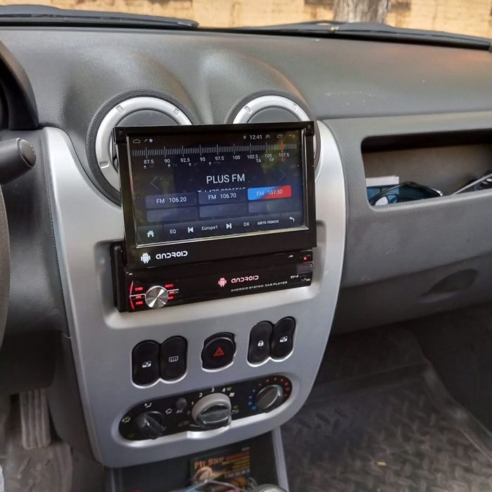 Auto Rádio 1 Din Android (GPS, Bluetooth, Wi-Fi)