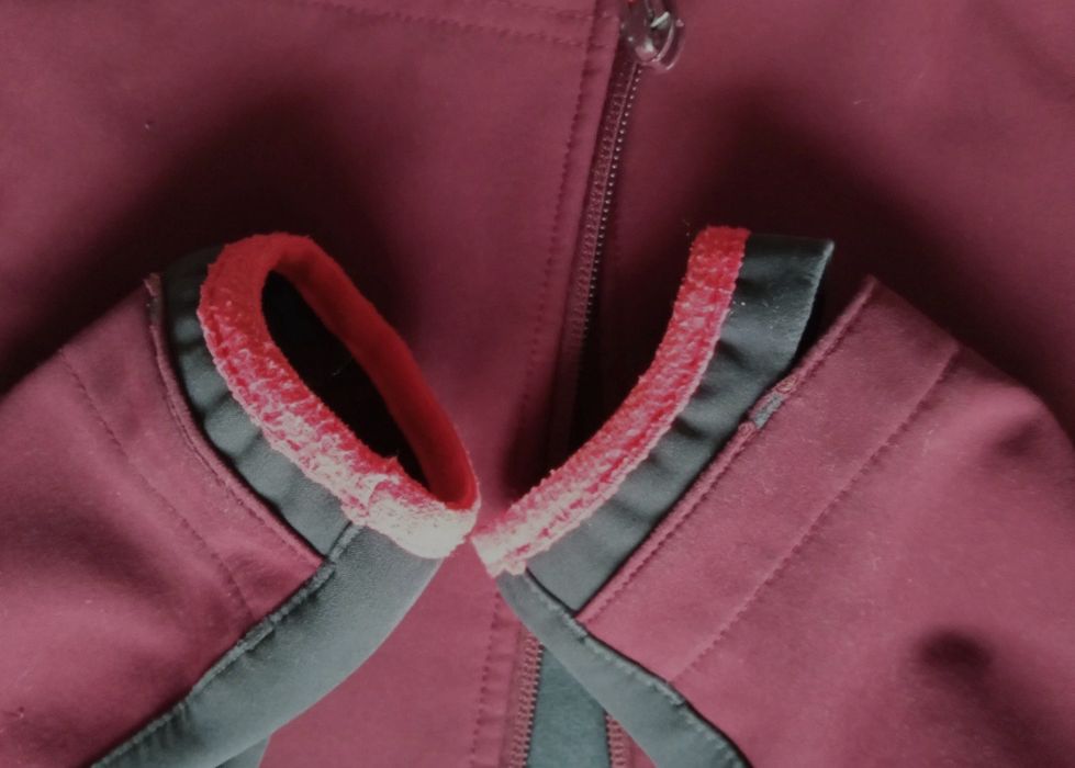 Softshell quechua 131 140 kurtka jesienna przejściowa Decathlon i