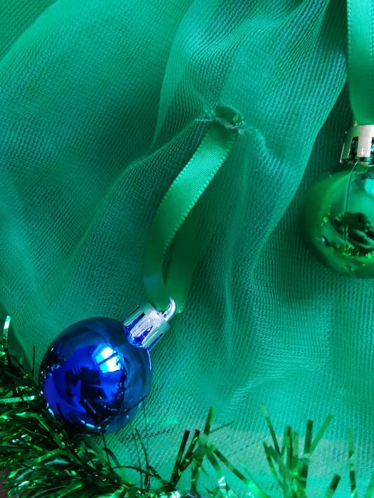 spódniczka bombki choinka tiulowa tutu 98 98/104 cm bluzka NOWA opaska