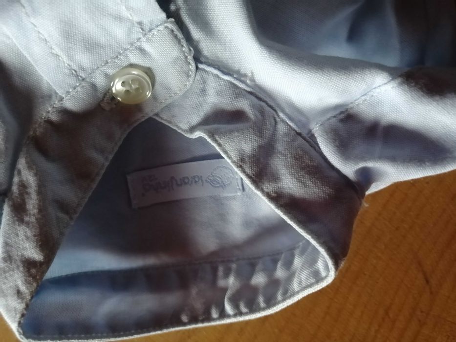 Camisa de cerimónia Laranjinha