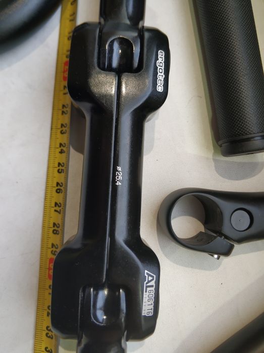 Руль баран гревел гірський 50см складний дуали тормозів під планетарку