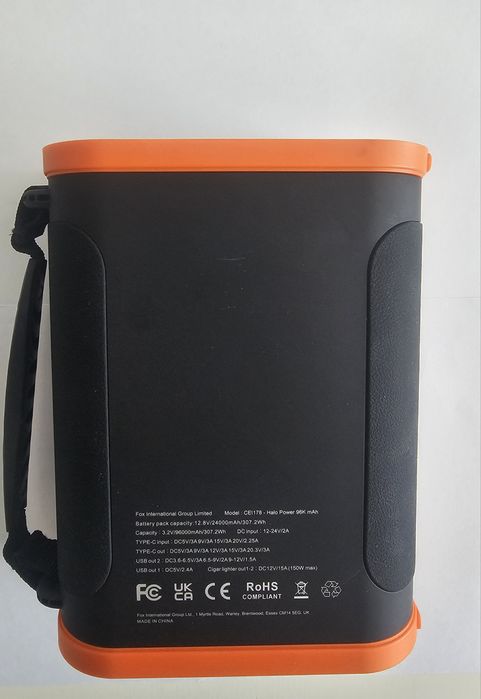 Powerbank Fox Halo 96K Power Pack
Fox Halo 96K Power Pack