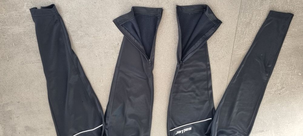 Saller spodnie pilkarskie 128 i getry Nike