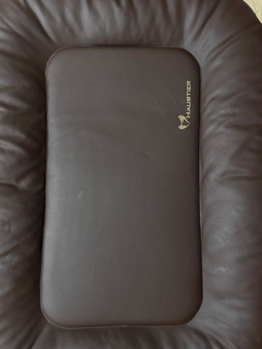 Лежак лежанка для собак вологостійкий екошкіра