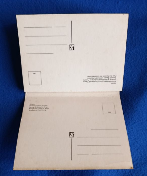 Lote de 16 postais de Roma - Comemorativo do Ano 2000 - Primeira Série