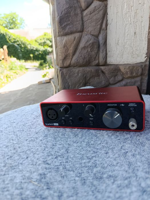 USB аудіоінтерфейс Focusrite Scarlett Solo 3rd Gen