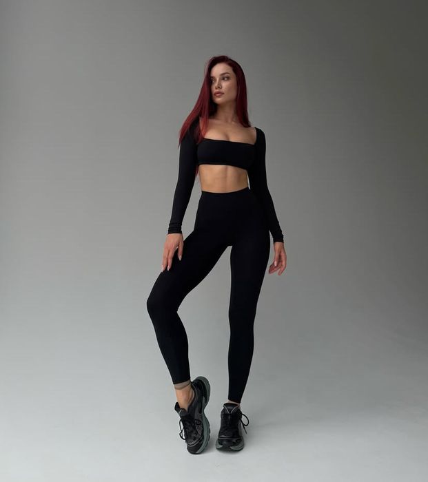 ‼️NEW‼️Спортивні комплекти для фітнесу. Лосини з push up та рашгард