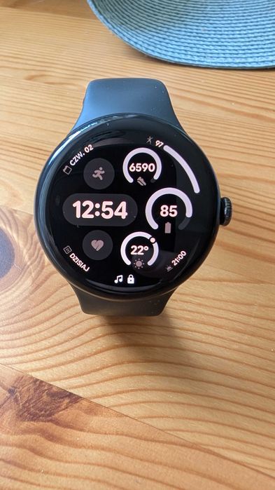 Google Pixel Watch 3, 45mm Wi-Fi, jak nowy, gwarancja