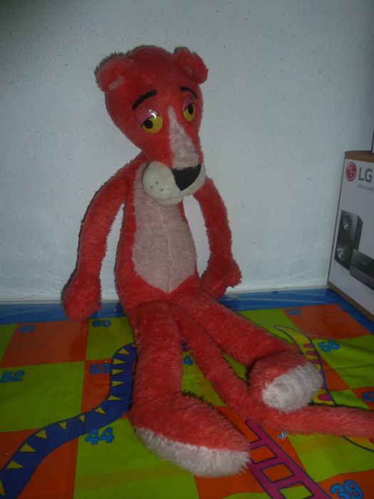 Vintage Pink Panther Plush Toy, 70 cm