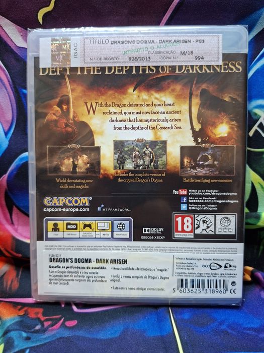 Dragon's Dogma Dark Arisen PS3 Novo