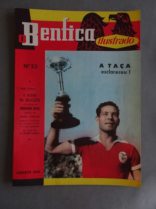 Revista O Benfica Ilustrado nº 23 ano 1959