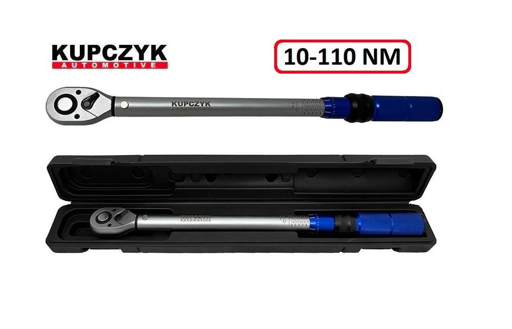 Klucz dynamometryczny 1/2 z blokadą 10-110 Nm Kupczyk