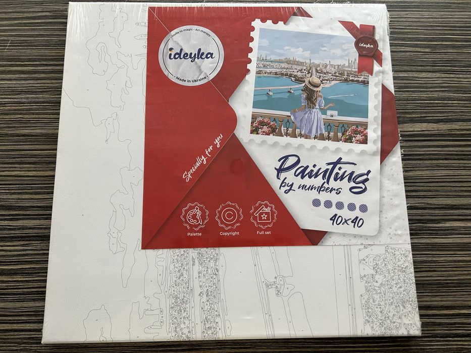 Картина за номерами Ідейка 40*40