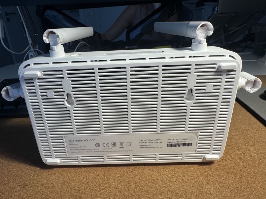 Mi router AX1800 Wifi 6 como novo