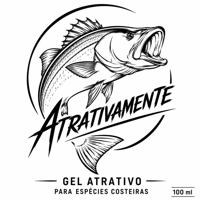 Atrativo em gel para pesca