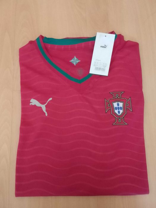Camisola futebol seleção Portugal Mundial