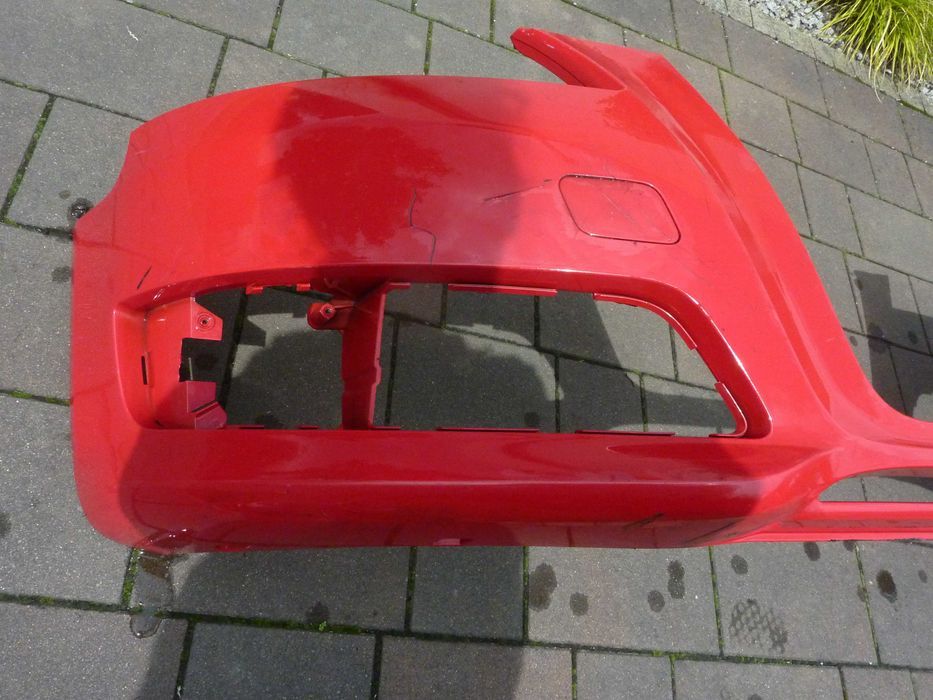 audi a3 8p zderzak przód przedni czerwony 8p080.7437h